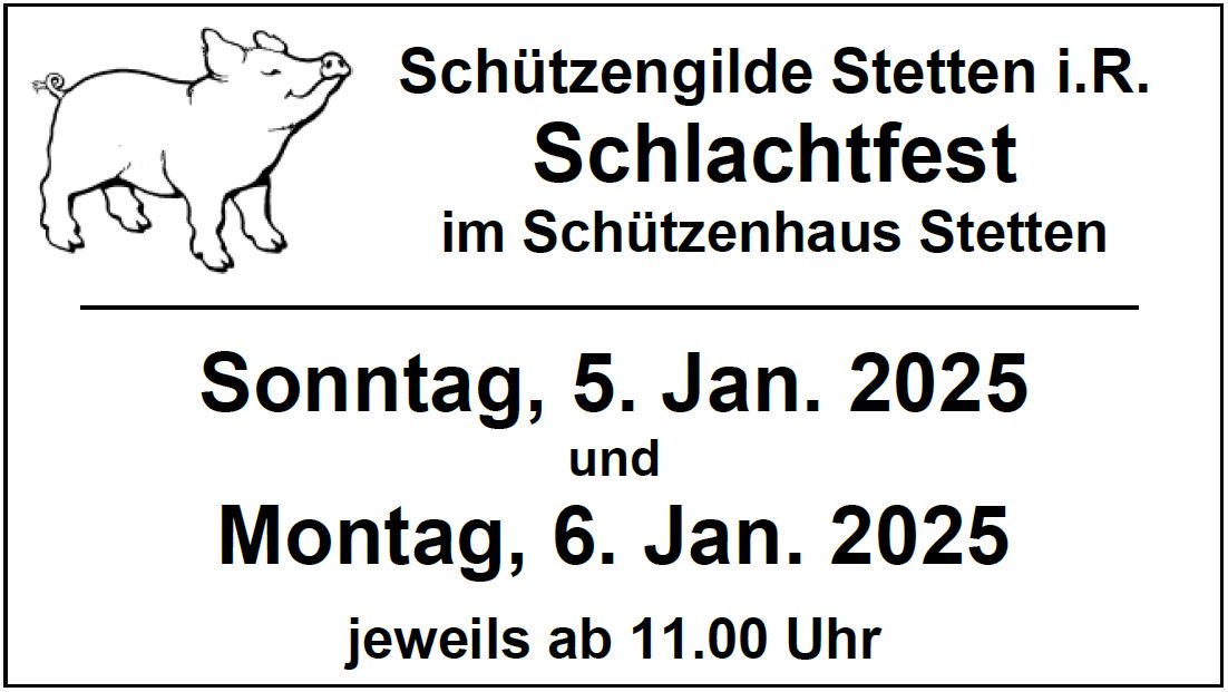 Schlachtfest 2025